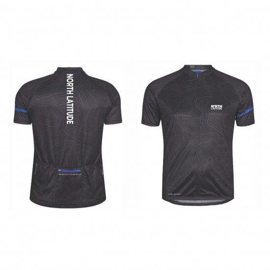 North Latitude Cycling Shirt Black - Pyöräilyvaatteet - 