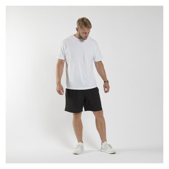 North Latitude Sport Shorts Black - Collegehousut ja collegeshortsit - Miesten Isot collegehousut ja collegeshortsit