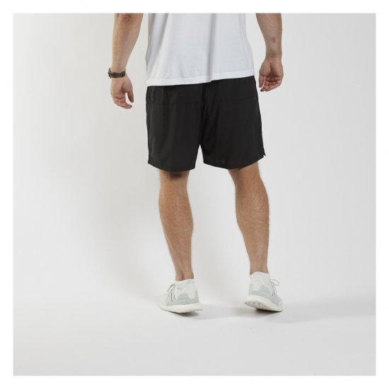 North Latitude Sport Shorts Black - Collegehousut ja collegeshortsit - Miesten Isot collegehousut ja collegeshortsit