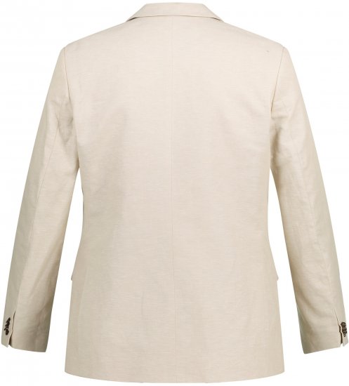 JP1880 Kos Linen Blend Jacket Sand - Puvut ja pikkutakit - Pukuja suurissa mitoissa