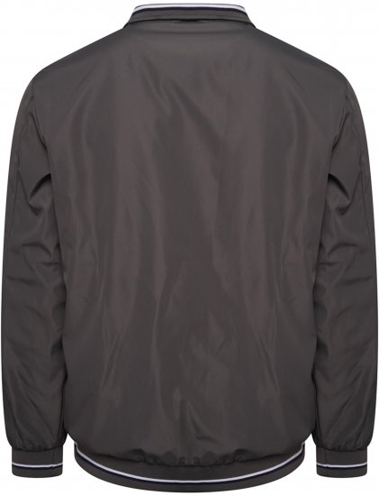 Kam Jeans 444 Premium Harrington Jacket Charcoal - Takit - Miesten Takit, isot koot – 2XL – 12XL