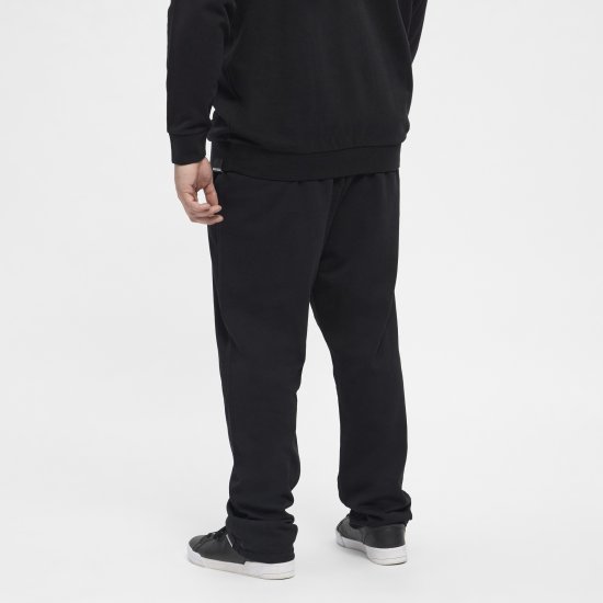 North Latitude Sweatpants Black - Collegehousut ja collegeshortsit - Miesten Isot collegehousut ja collegeshortsit