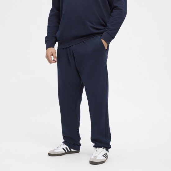 North Latitude Sweatpants Navy Blue - Collegehousut ja collegeshortsit - Miesten Isot collegehousut ja collegeshortsit