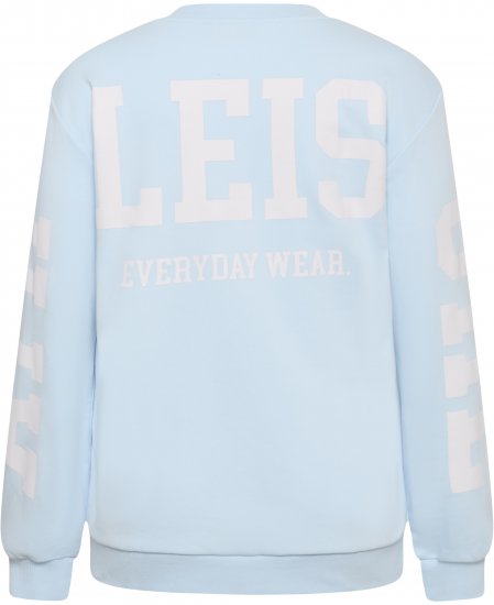 Kaffe Curve Mila Sweatshirt Nantucket Breeze Blue - Collegepaidat - 