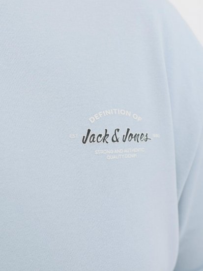Jack & Jones Brandon Sweatshirt Blue - Hupparit ja collegepaidat - Miesten hupparit ja collegepaidat isot koot