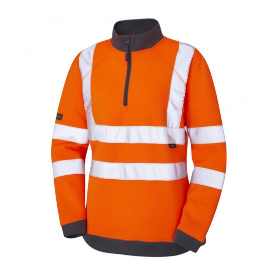 Leo Elberry EcoViz Women's 1/4 Zip Sweatshirt - Työvaatteet - 