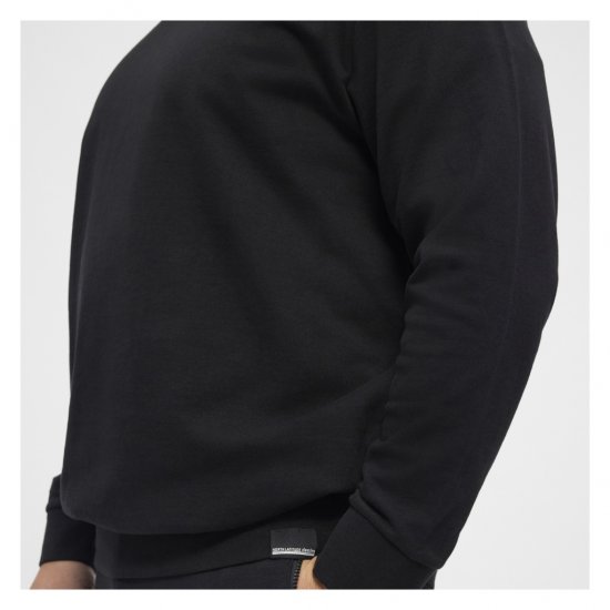 North Latitude Crew Neck Sweatshirt Black - Hupparit ja collegepaidat - Miesten hupparit ja collegepaidat isot koot