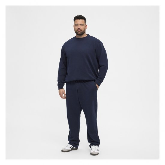 North Latitude Crew Neck Sweatshirt Navy - Hupparit ja collegepaidat - Miesten hupparit ja collegepaidat isot koot