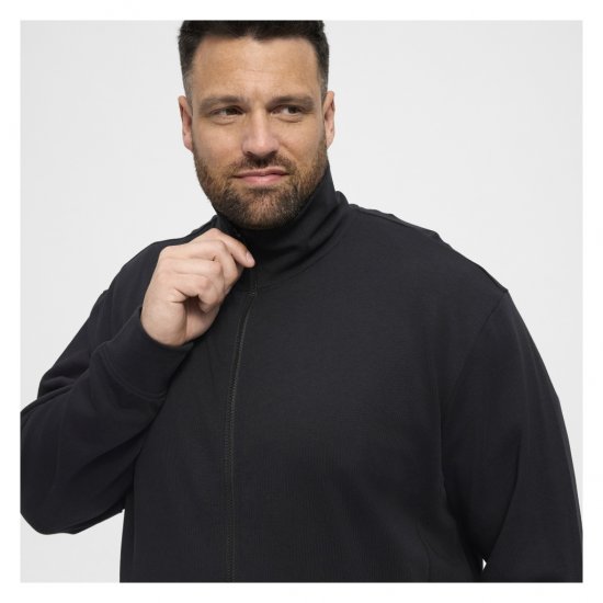 North Latitude Full-Zip Sweatshirt Black - Hupparit ja collegepaidat - Miesten hupparit ja collegepaidat isot koot