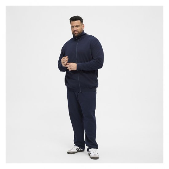 North Latitude Full-Zip Sweatshirt Navy Blue - Hupparit ja collegepaidat - Miesten hupparit ja collegepaidat isot koot