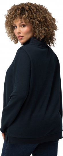 Ulla Popken Amore Sweatshirt Navy - Hupparit ja collegepaidat - 