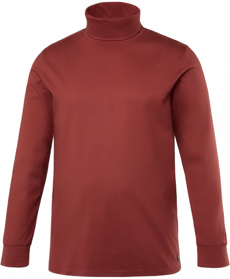 JP1880 Turtleneck Sweatshirt Red - Hupparit ja collegepaidat - Miesten hupparit ja collegepaidat isot koot
