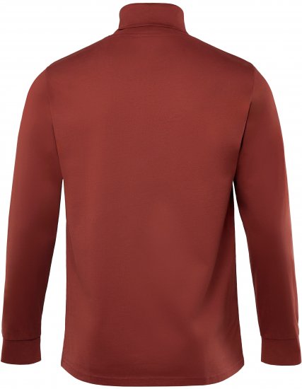JP1880 Turtleneck Sweatshirt Red - Hupparit ja collegepaidat - Miesten hupparit ja collegepaidat isot koot