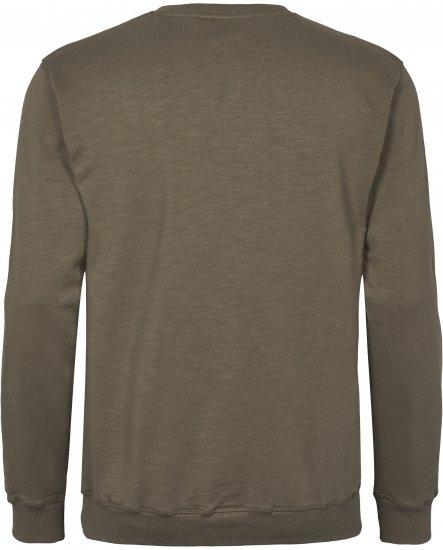 North Latitude Denim Logo Sweatshirt Dusty Olive Green TALL - TALL collegepaidat - TALL-collegepuserot ja -hupparit