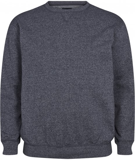 North Latitude O-Neck Sweatshirt Blue Melange TALL - TALL collegepaidat - 