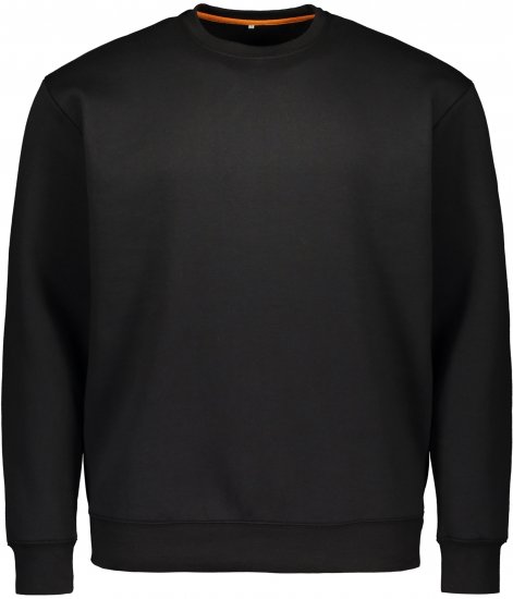 Big Bones Zack Sweatshirt Black - Hupparit ja collegepaidat - Miesten hupparit ja collegepaidat isot koot