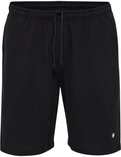 North Latitude Ottoman Sweatshorts Black - Collegehousut ja collegeshortsit - Miesten Isot collegehousut ja collegeshortsit