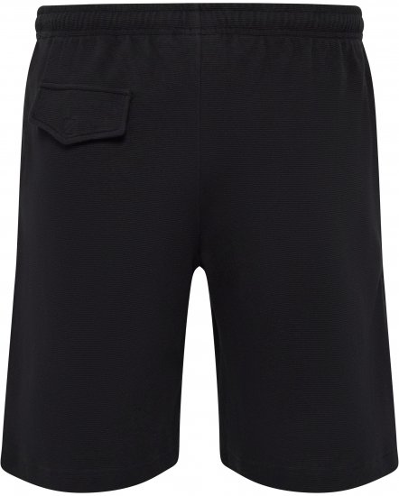 North Latitude Ottoman Sweatshorts Black - Collegehousut ja collegeshortsit - Miesten Isot collegehousut ja collegeshortsit