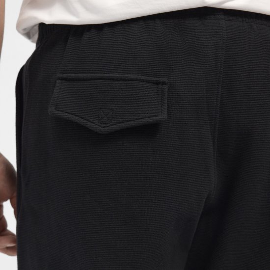 North Latitude Ottoman Sweatshorts Black - Collegehousut ja collegeshortsit - Miesten Isot collegehousut ja collegeshortsit