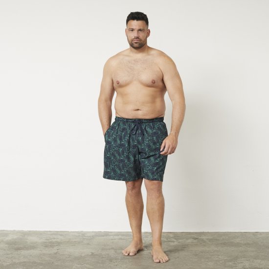 North Latitude 61152 4-Way Stretch Uimashortsit Vihreä - Alusvaatteet & uimavaatteet - Miesten Isot alusvaatteet 