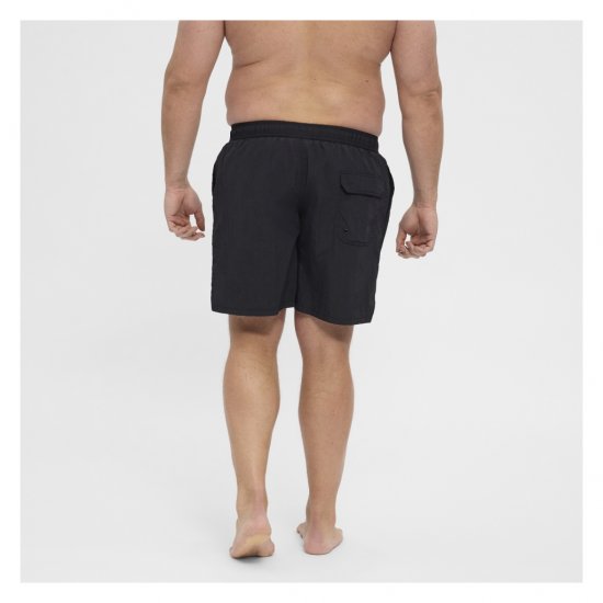 North Latitude Swimshorts Black - Alusvaatteet & uimavaatteet - Miesten Isot alusvaatteet 