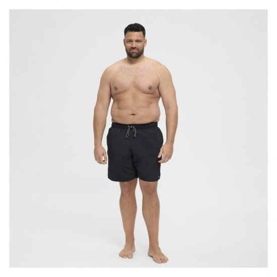 North Latitude Swimshorts Black - Alusvaatteet & uimavaatteet - Miesten Isot alusvaatteet 