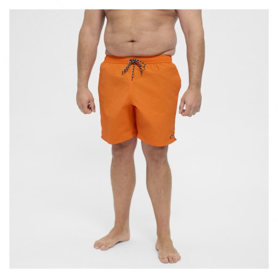 North Latitude Swimshorts Orange - Alusvaatteet & uimavaatteet - Miesten Isot alusvaatteet 