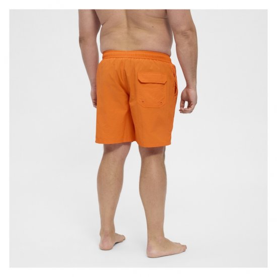 North Latitude Swimshorts Orange - Alusvaatteet & uimavaatteet - Miesten Isot alusvaatteet 