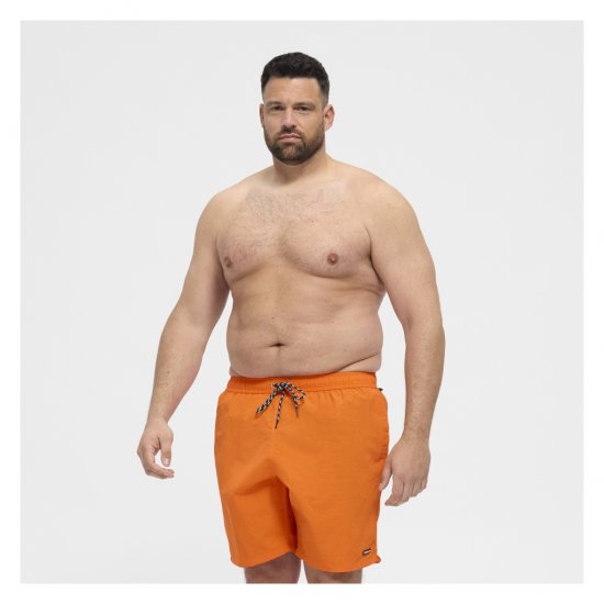 North Latitude Swimshorts Orange - Alusvaatteet & uimavaatteet - Miesten Isot alusvaatteet 