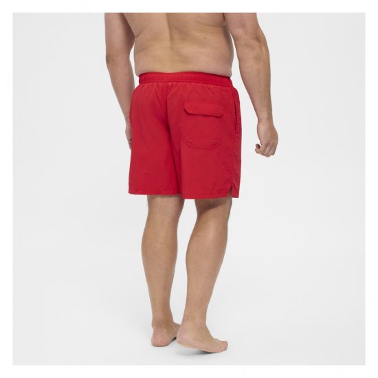 North Latitude Swimshorts Red - Alusvaatteet & Uimavaatteet - Miesten Isot alusvaatteet 