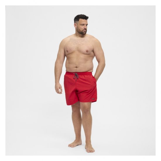 North Latitude Swimshorts Red - Alusvaatteet & Uimavaatteet - Miesten Isot alusvaatteet 