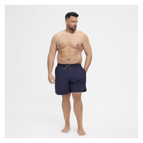 North Latitude Swimshorts Navy Blue - Alusvaatteet & uimavaatteet - Miesten Isot alusvaatteet 