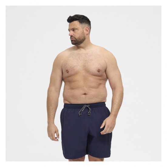 North Latitude Swimshorts Navy Blue - Alusvaatteet & uimavaatteet - Miesten Isot alusvaatteet 