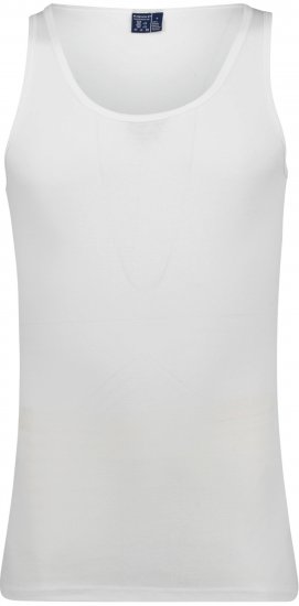 Adamo 320116 Fine Rib Undershirt White - Aluspaidat - 