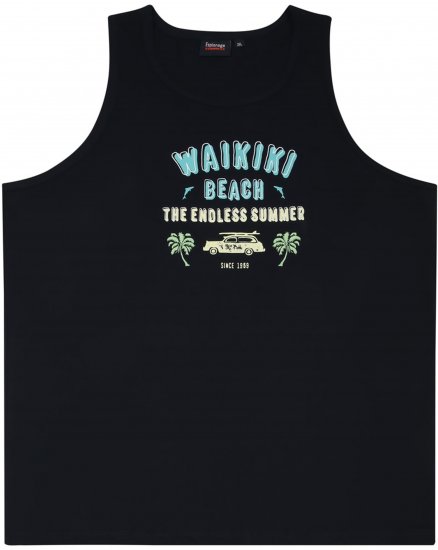 Espionage T405 Waikiki Tanktop Navy - Isojen miesten hihattomat t-paidat - Isojen miesten hihattomat t-paidat