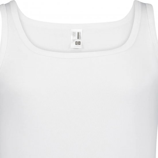  Adamo Royal Fine Ribbed Undershirt 2-Pack White - Alusvaatteet & uimavaatteet - Miesten Isot alusvaatteet 