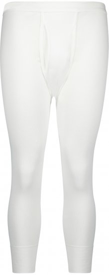 Adamo Prestige Thermal Long Johns 3/4 White - Alusvaatteet & uimavaatteet - Miesten Isot alusvaatteet 