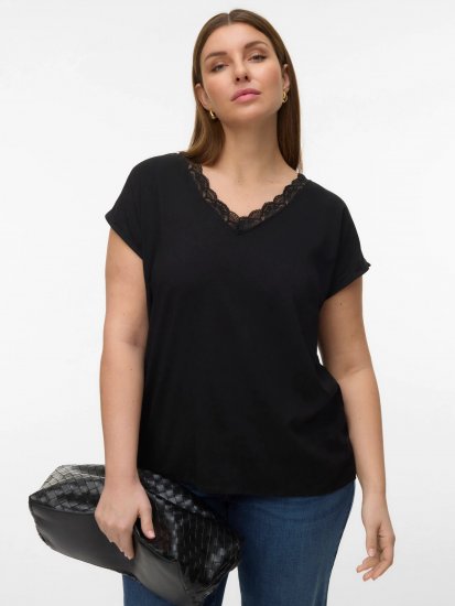 Vero Moda Bella Lace Top Black - Topit - 