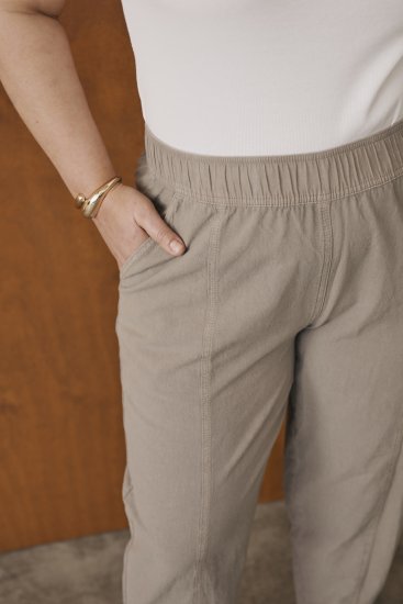 Kaffe Curve Nana Barrel Pants Brindle - Kangashousut - 