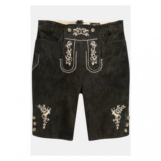 Men Plus Leather Trousers Dark Brown - Juhlapukeutuminen - Juhlapukeutuminen – Juhli tyylikkäästi ja mukavasti