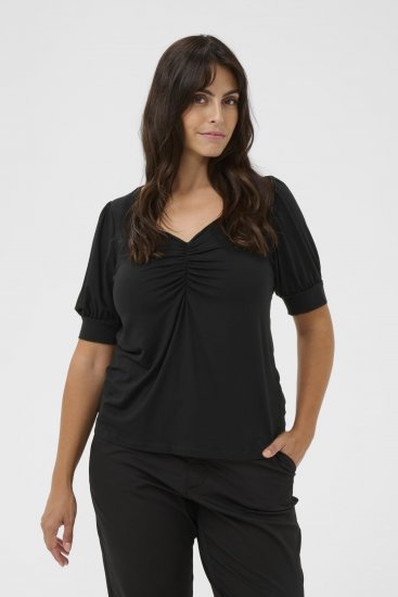 Kaffe Curve Sissy T-paita Musta - T-paidat - 