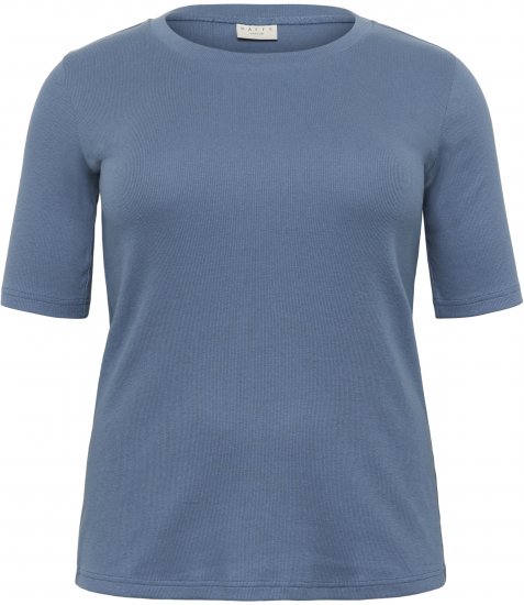 Kaffe Curve Carina T-Shirt Blue - T-paidat - 
