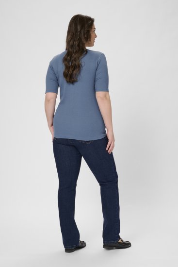 Kaffe Curve Carina T-Shirt Blue - T-paidat - 