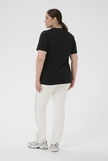 Kaffe Curve Lucie T-Shirt Black - T-paidat - 