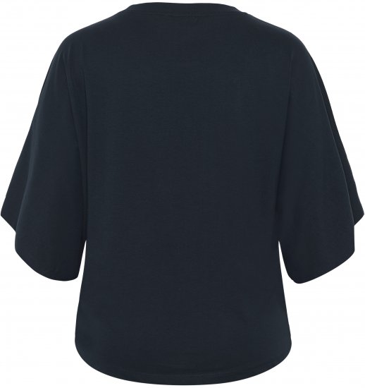 Kaffe Curve Stormi T-Shirt Navy - T-paidat - 