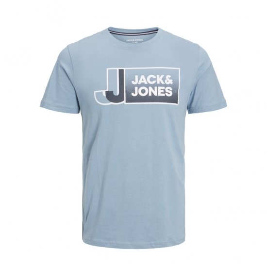 Jack & Jones Logan T-Shirt Turquoise - T-paidat - Isot T-paidat 2XL – 14XL
