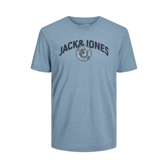 Jack & Jones Ounce Logo T-Shirt Turquoise - T-paidat - Isot T-paidat 2XL – 14XL