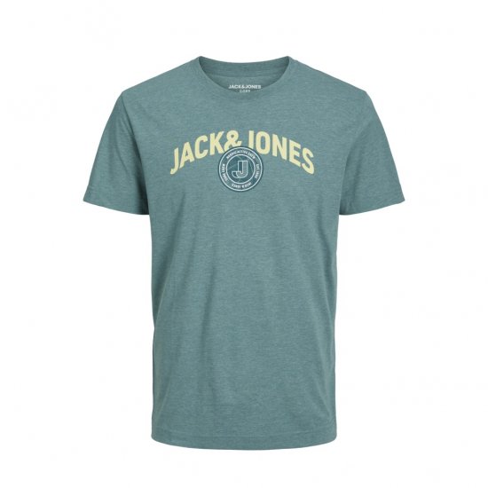 Jack & Jones Ounce Logo T-Shirt Grey - T-paidat - Isot T-paidat 2XL – 14XL