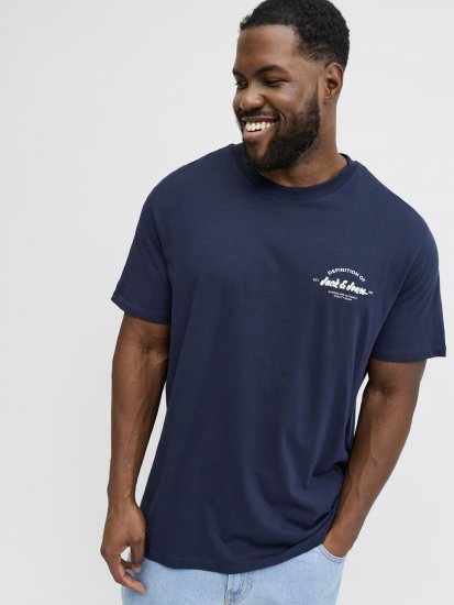 Jack & Jones Brandon T-paita Sininen - T-paidat - Isot T-paidat 2XL – 14XL