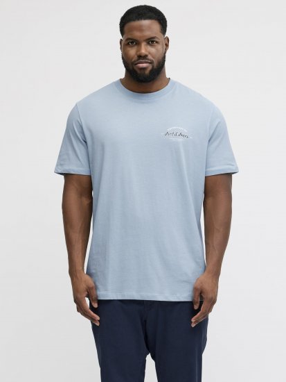 Jack & Jones Brandon T-paita Taivaansininen - T-paidat - Isot T-paidat 2XL – 14XL